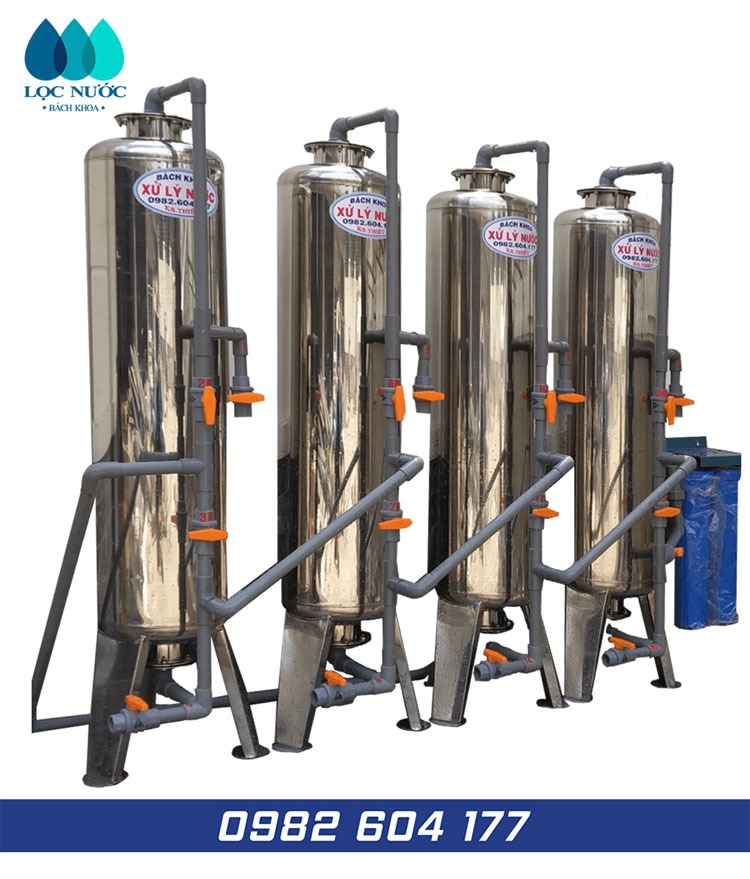 Lọc nước máy (nước thủy cục) cho nhà biệt thự anh Phạm Khoa