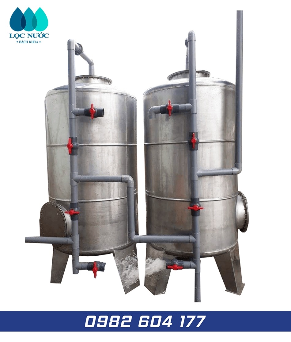 Dự án lọc nước phèn cho xưởng sản xuất tại bình dương