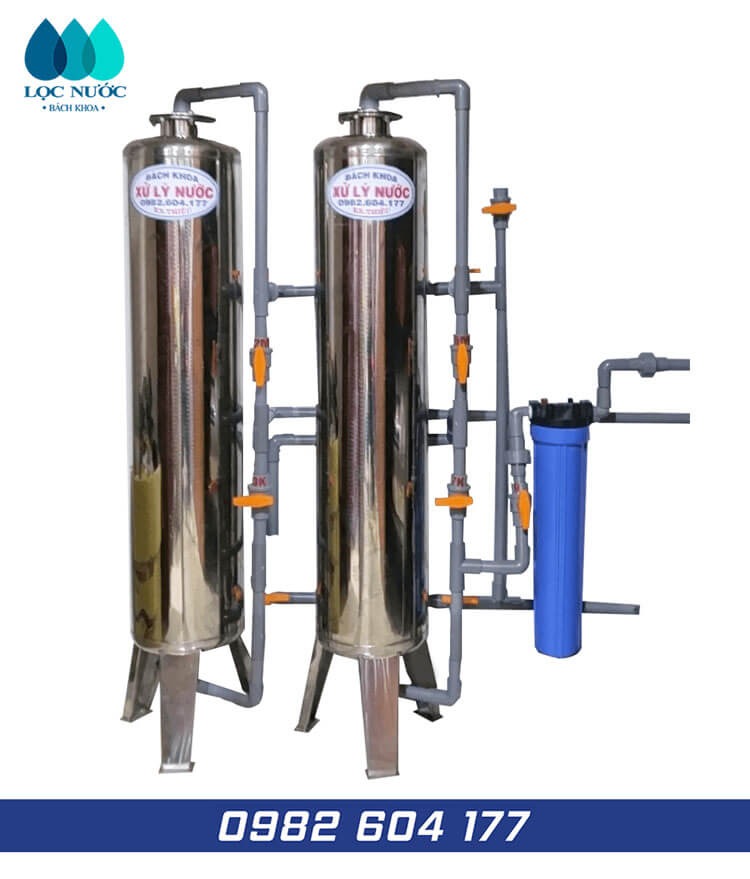 Lọc nước đầu nguồn nhà phố cho gia đình anh Tiến Phát - Bình Thạnh