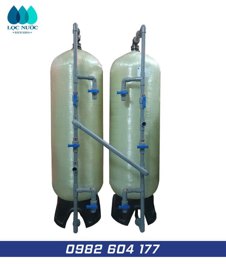 Lọc nước giếng khoan cho nhà máy xí nghiệp của anh Khôi - Quận 11