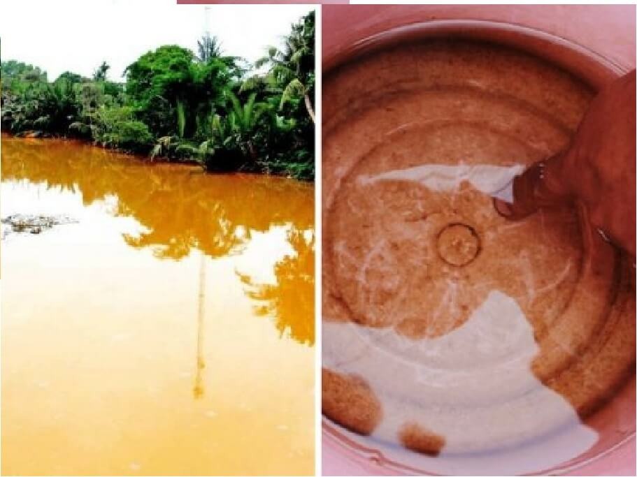 Sử dụng nước giếng khoan chứa nhiều phèn sắt sẽ có nguy hại gì?